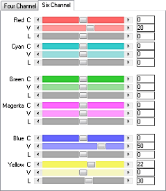 six channels